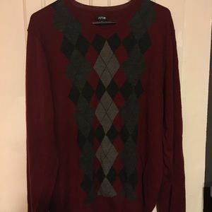 Argyle sweater